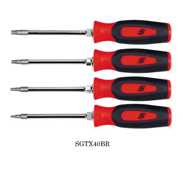 Snapon Hand Tools TORX Mini Tip Soft Handle Screwdriver Set
